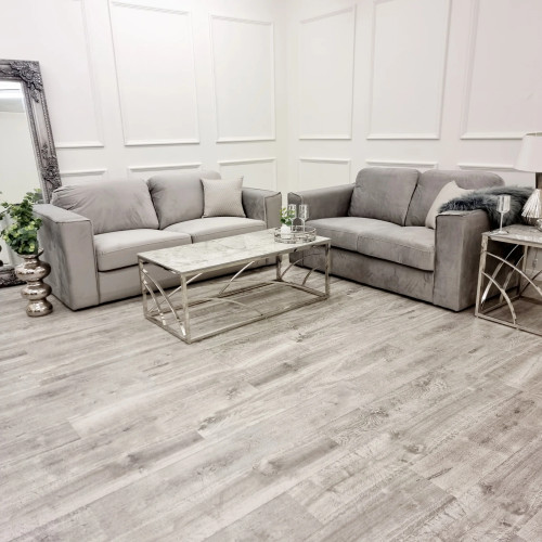 Riverdale 3 & 2 Seater Sofa with fixed back cushion