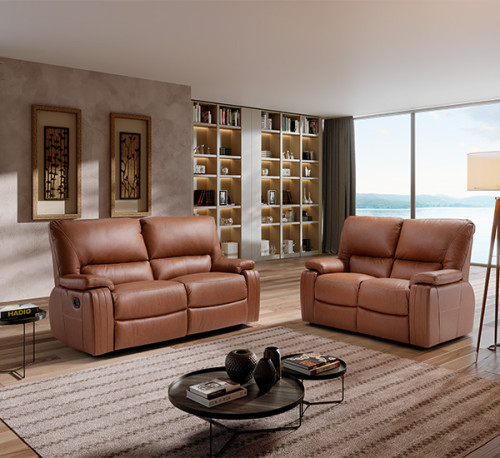 Palermo Recliner Sofa: Premium 2 Seater & 3 Seater Leather Sofas for Ultimate Comfort